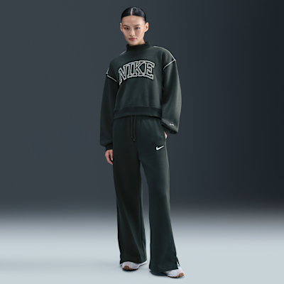リーニンスウェット Nike Sportswear Phoenix Fleece Women's High-Waisted Wide-Leg Pants